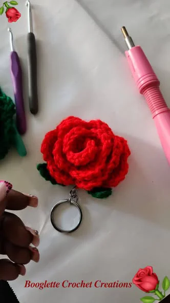 Rose Keychain